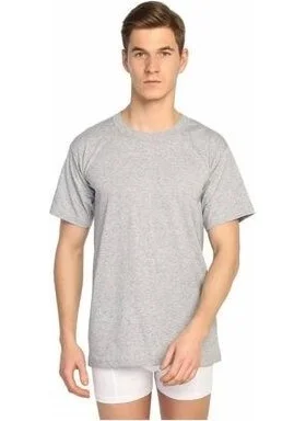 Seher Yıldızı Morning Star 100% Cotton 3-Pack Men's Undershirt 0003 Gray