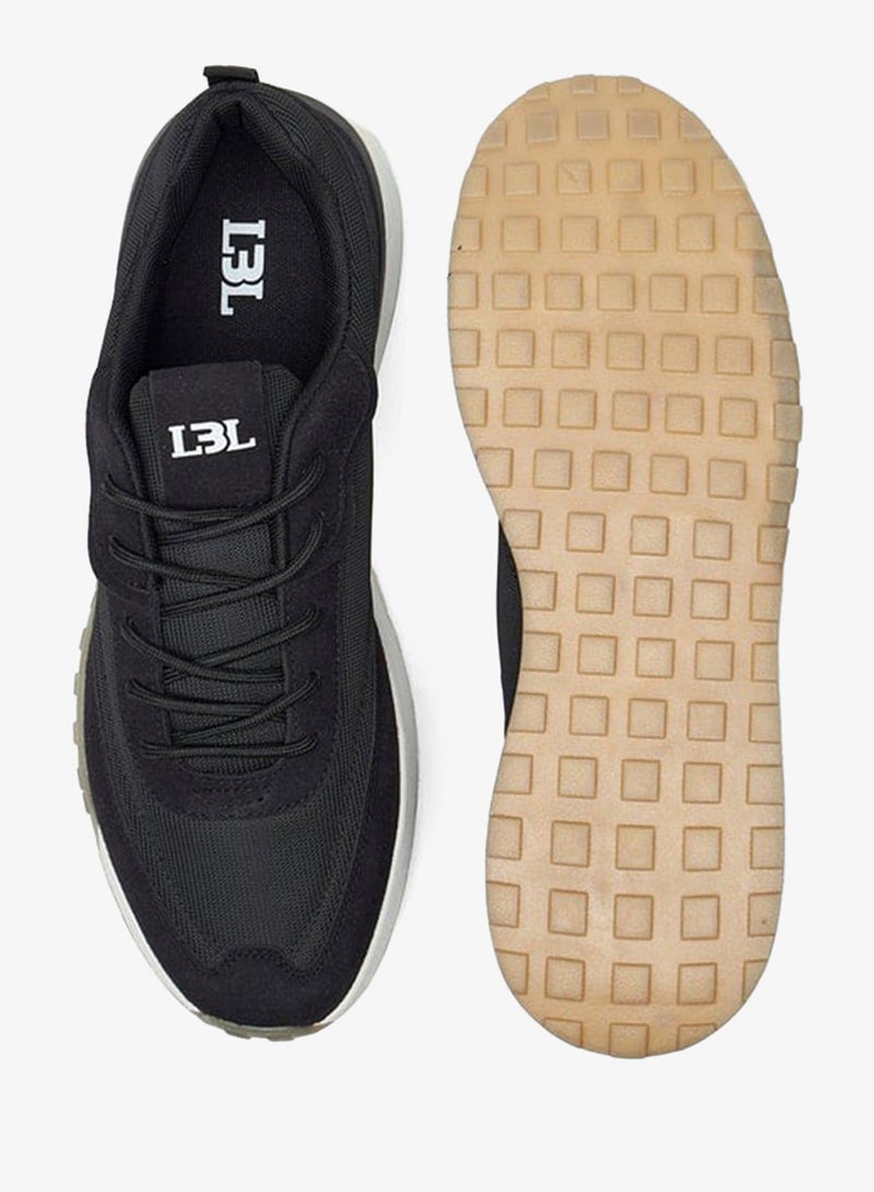 ل ب ل سنيكرز رجالي برباط بنقوش - Image 4