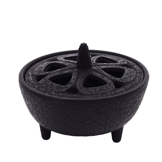 Cast Iron Mini Incense Burner - Image 3