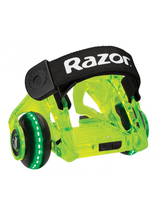 Razor Razor Jetts DLX Heel Wheels - Neon Green - FFP  - Image 5