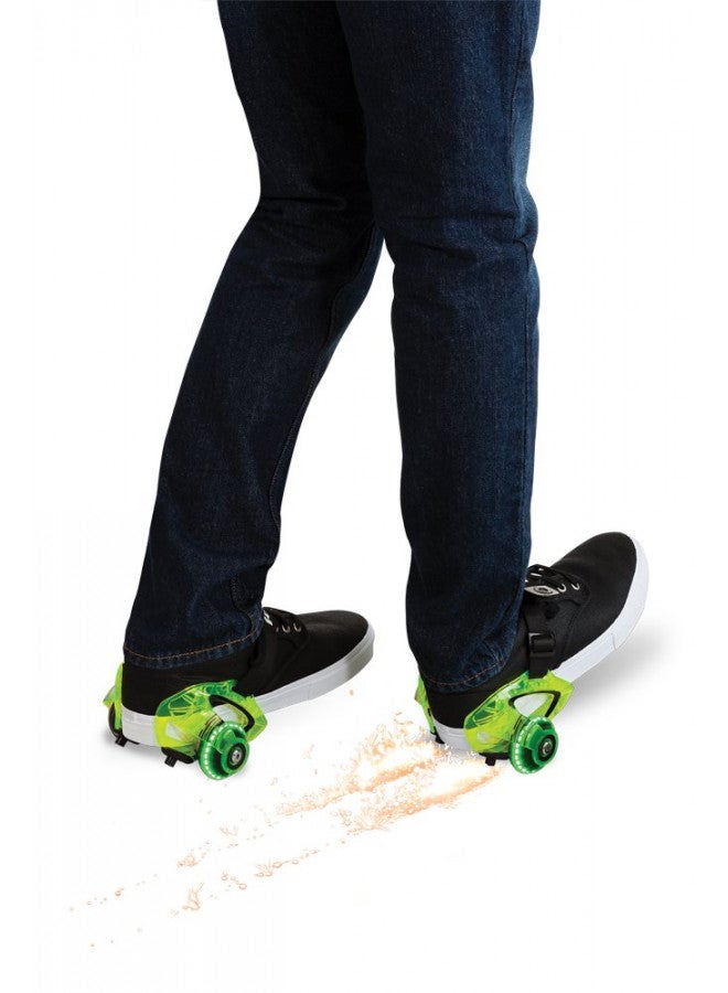 Razor Razor Jetts DLX Heel Wheels - Neon Green - FFP  - Image 3