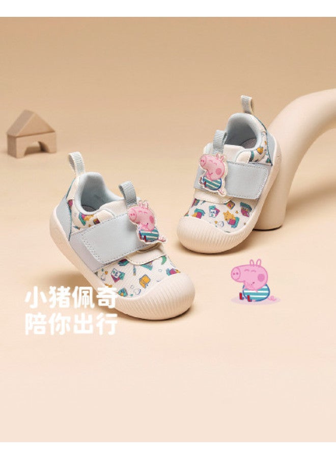 Balabala Peppa Pig Ip Anti-slip Soft Baby Walking Shoes For Boys & Girls - 2025 Spring New Arrival Cute Infant Shoes - Image 1