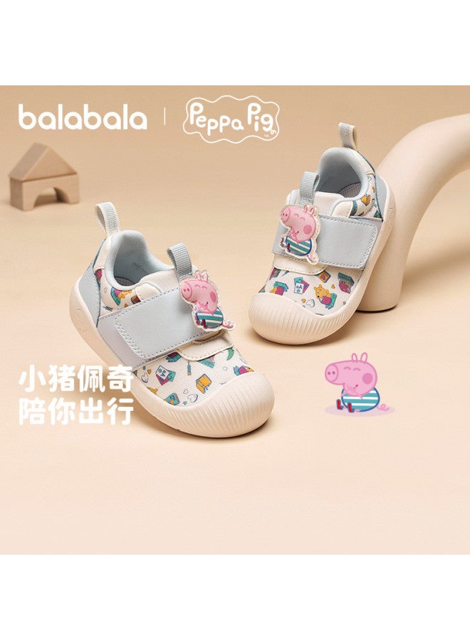 Balabala Peppa Pig Ip Anti-slip Soft Baby Walking Shoes For Boys & Girls - 2025 Spring New Arrival Cute Infant Shoes - Image 2