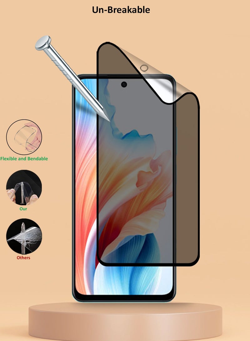 Techie 9D Matte Ceramic Screen Protector Film for Oppo A79 – Smooth Feel Anti Fingerprint Bubble Free - Image 5