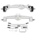 MEUS RACING Cheat Code Capra 19 ISO Axles Kit for Axial Capra 19 4X4 and DIY SCX10 SCX10 II Upgrades Parts Front RearSilver - Image 2