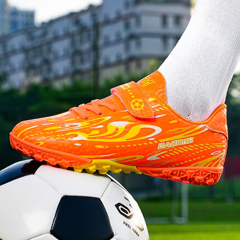 Children'S Shoes Boys' Football Shoes 2025 Spring And Autum New Tf Broken Nail Kidsren'S Training Sports Shoes For Students - Image 4