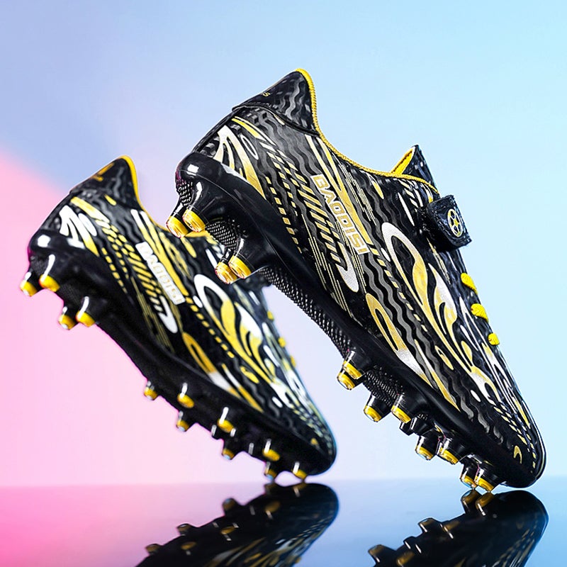 Children'S Shoes Boys' Football Shoes 2025 Spring And Autum New Tf Broken Nail Kidsren'S Training Sports Shoes For Students - Image 1