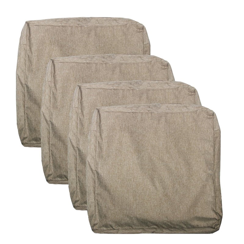 youngseahome youngseahome Patio Seat Cushion CoversWashable Slip Covers ReplacementWaterproof Outdoor Furniture Chair Cushion Pillow Seat Cover for CouchGardenSofaFlax222244 Covers Only 