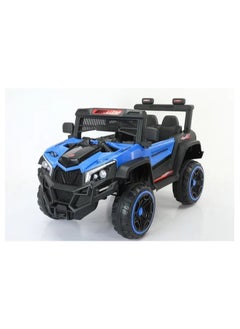 ماركة غير محددة لعبة سيارة كهربائية متعددة الالوان 4×4 للاطفال (ازرق)  - Image 1