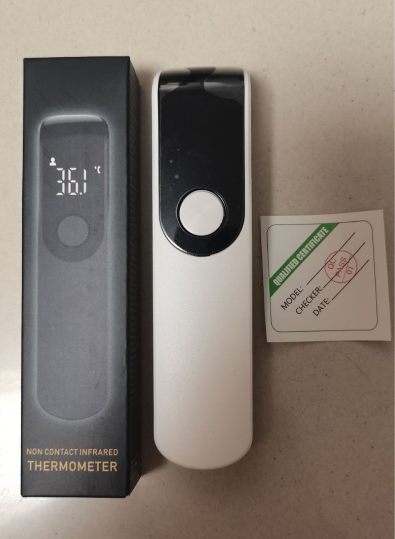 جونيس مقياس حرارة بالأشعة تحت الحمراء بدون اتصال: مراقبة درجة الحرارة دقيقة وسهلة الاستخدام (أبيض) - Image 2