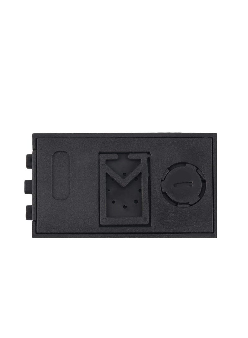 GGOOT Black Plastic Small Size Digital LCD Table Car Dashboard Desk Date Time Calendar Small Clock With Calendar Function TS-CD92  - Image 5