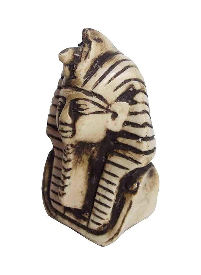 Generic Egyptian King Tut Head Face 3D Pharaoh Figurine Statue Ancient Handmade Sculpture 3 Sculpture Mythology 