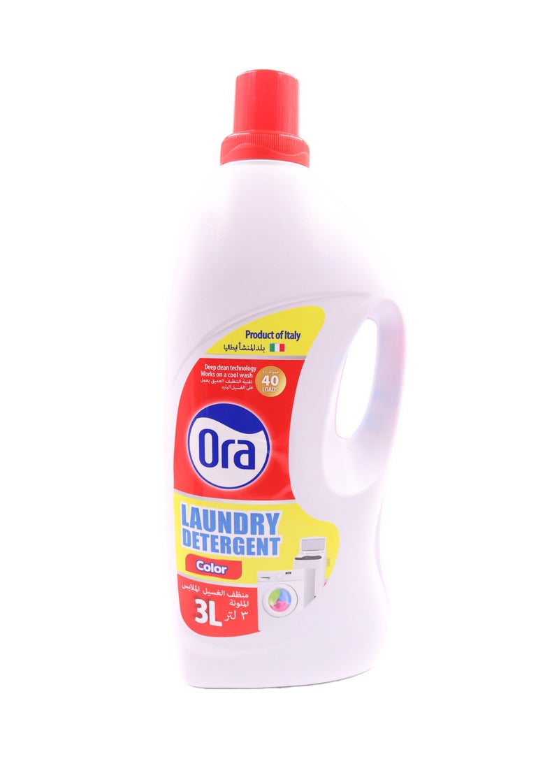 Ora Laundry Detergent Color 3L 