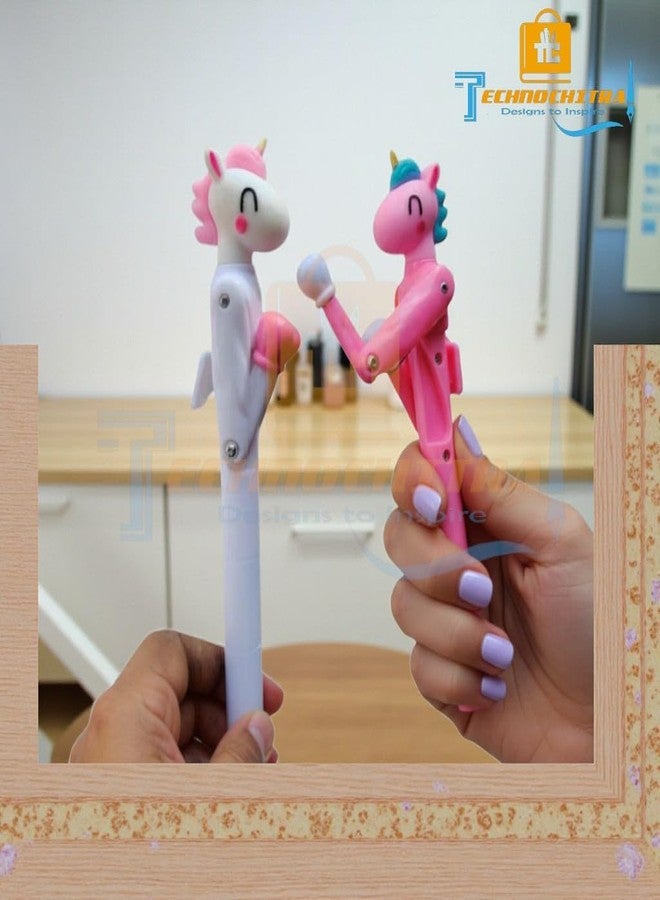 SHREE TECHNESH Unicorn Boxer Ball Pen for Kids – with Punch Action Button | Return Gifts For Kids (2) - Image 3