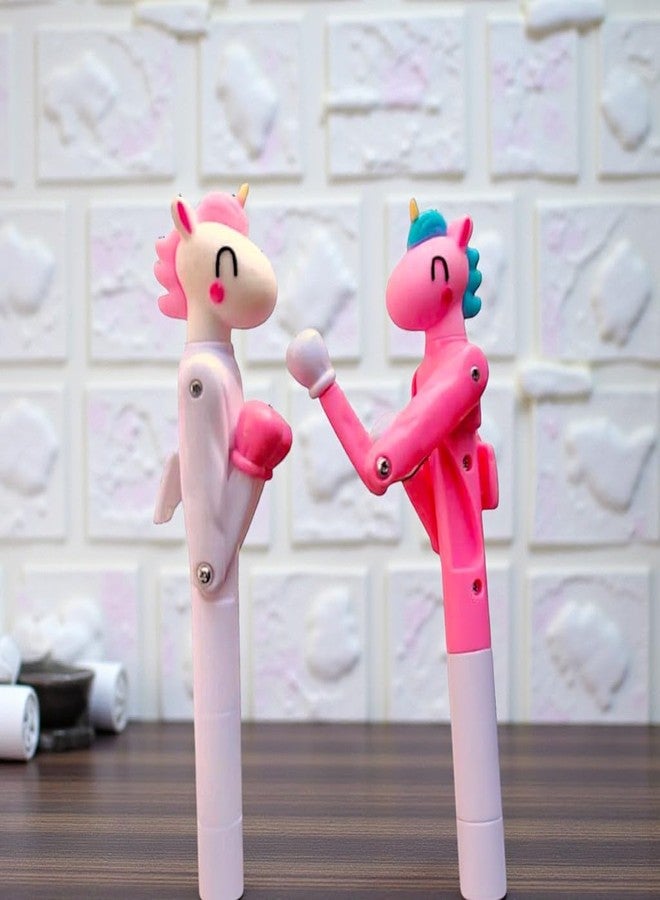 SHREE TECHNESH Unicorn Boxer Ball Pen for Kids – with Punch Action Button | Return Gifts For Kids (2) - Image 1