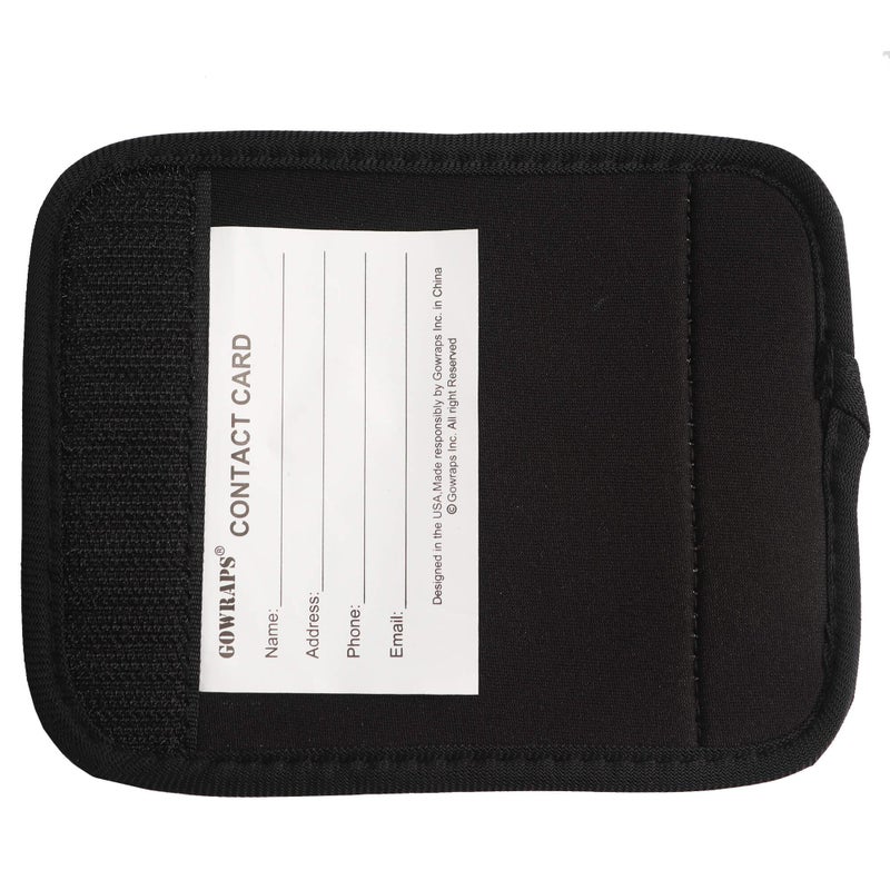 Gowraps 5 Pack Neoprene Luggage Handle Wraps for Suitcase Travel Luggage Tags/Identifiers/Marker/Grips - Image 3