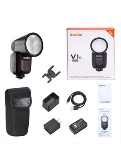 Godox Godox V1-C Round Head Camera Flash Speedlite, 2.4G X Wireless HSS 76Ws Speedlight Flash for Canon 6D 7D 50D 60D 500D 550D 600D 650D 1000D 1100D 1DX 580EX II 5D Mark II III  - Image 4
