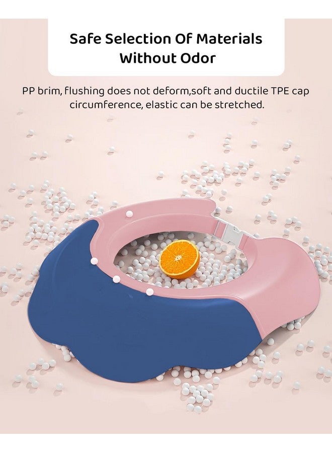 StarAndDaisy StarAndDaisy Baby Shower Cap Shield, Adjustable Shower Cap for Kids, Visor Hat for Eye and Ear Protection for 0-9 Years Old Children -(Assorted)  - Image 2