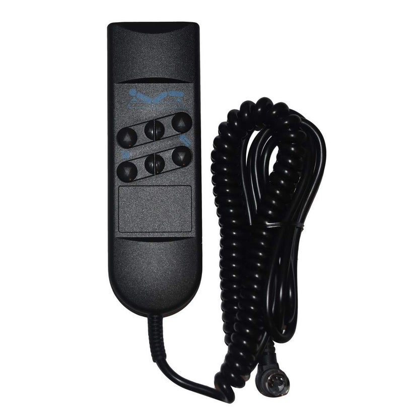 Okin جهاز تحكم عن بُعد OKIN لسرير قابل للرفع بمحرك كهربائي بشبكة بمحركين