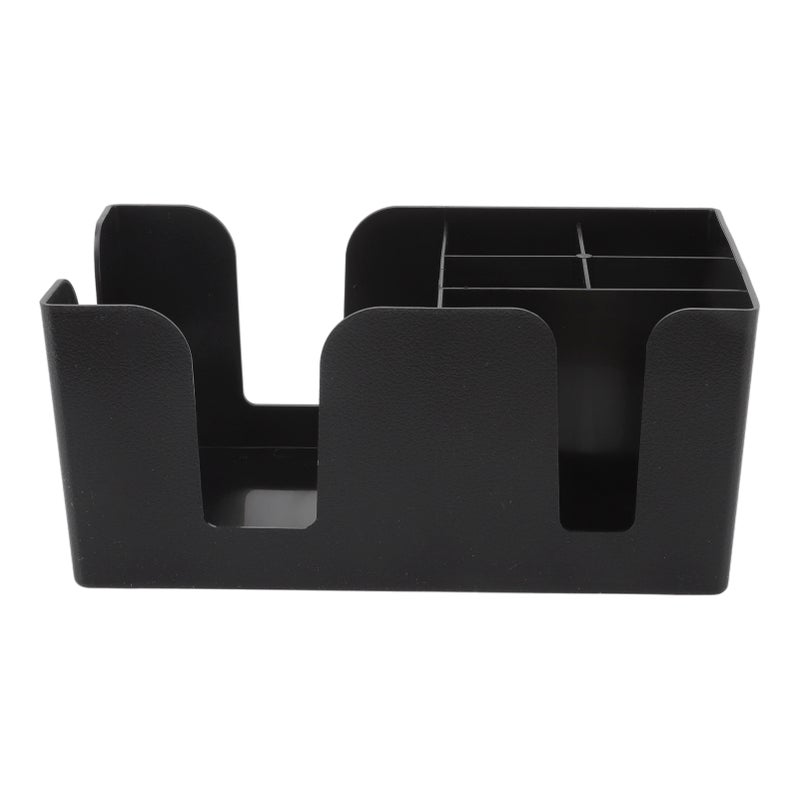 Coffee Station Organizer Multifunction Classification ABS Upright Coffee Condiment Organizer with 6 Compartments - Image 1
