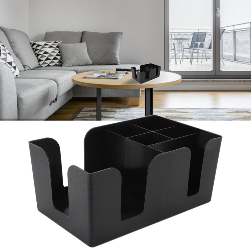 Coffee Station Organizer Multifunction Classification ABS Upright Coffee Condiment Organizer with 6 Compartments - Image 5