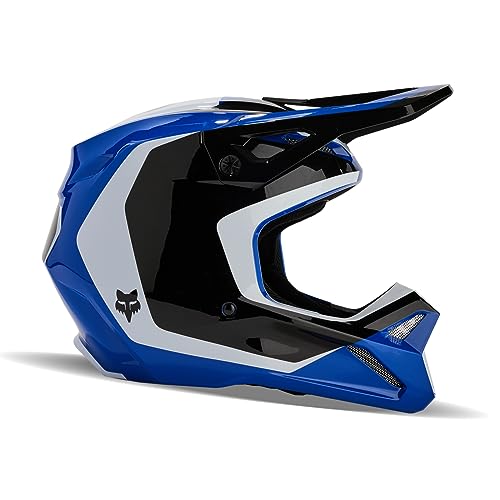 Fox Racing V1 MOTOCROSS HELMET, NITRO BLUE, Large - Image 2