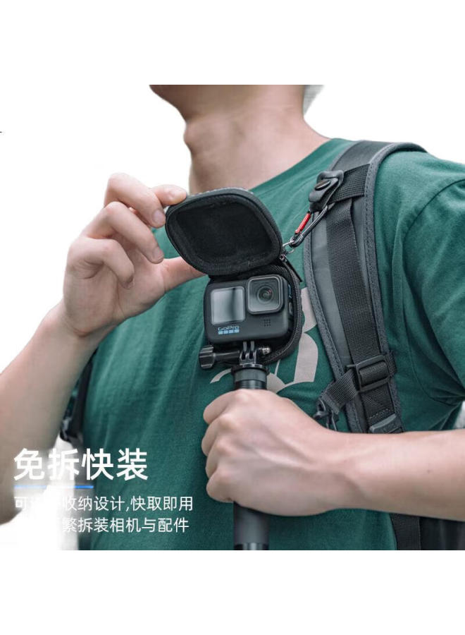 Surewo Compatible With Dji Dajiang Gopro Action Camera Mini Bag Action5Pro Storage Bag Hero13 Storage Protection Portable Protective Cover Action4/3 Protection Box Accessories - Image 1
