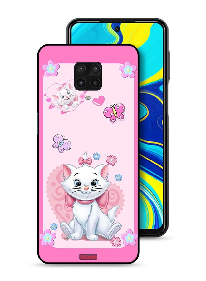 Tolwak Xiaomi Redmi Note 9 Pro Protective Case Cover Cute Lady Cat - Image 1