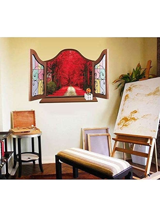 Raxoom House Rules Quote Wall Stickers Home Decor Living Room DIY Wall Art Decals Removable Sticker (window) - Image 5