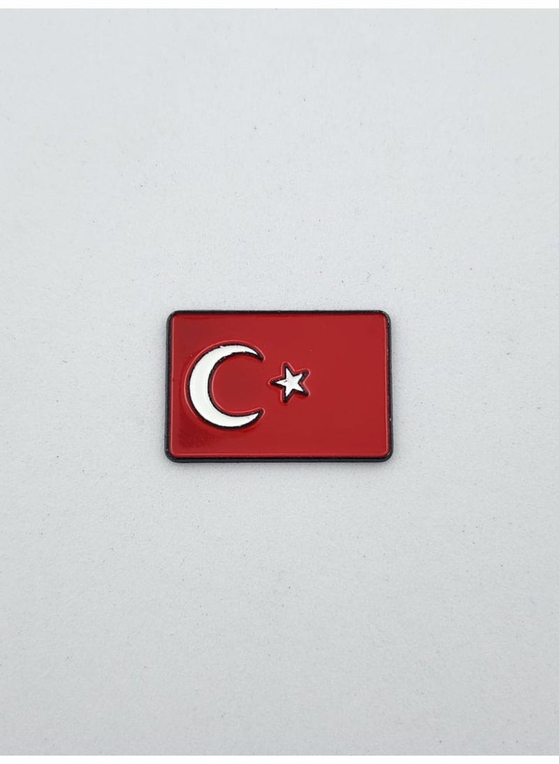 Kipfy Turkey Flag Sticker for Mobile, Laptop Accessories Fans Stickers Display for,I pad, Backpacks, and Collectors Walls, Doors, Cars, Trucks, Motorcycl - Image 1