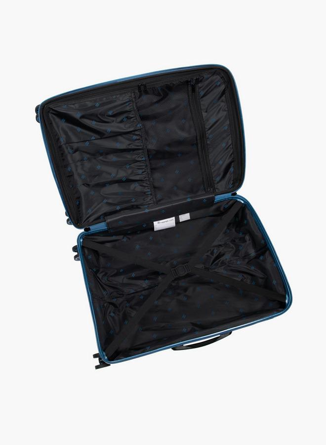 it Textured Hardcase Luggage Trolley With Retractable Handle - Image 4