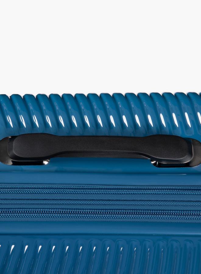 it Textured Hardcase Luggage Trolley With Retractable Handle - Image 3