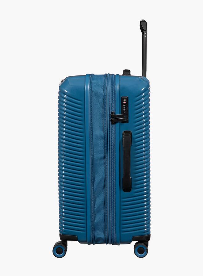 it Textured Hardcase Luggage Trolley With Retractable Handle - Image 2