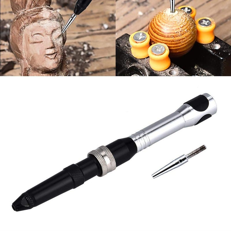 Alucy Handle Foredom Handpiece, Flex Shaft Shank Jewelry Engraving Hammer Jewelry Making Tool for Jewelry Flex Shaft Machine - Image 1