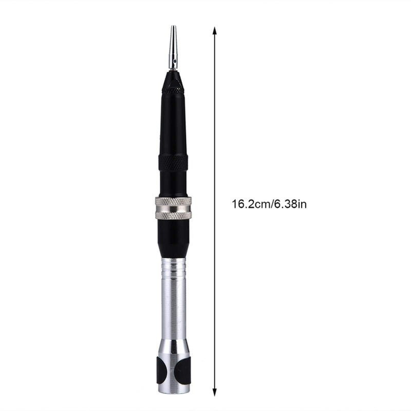 Alucy Handle Foredom Handpiece, Flex Shaft Shank Jewelry Engraving Hammer Jewelry Making Tool for Jewelry Flex Shaft Machine - Image 5