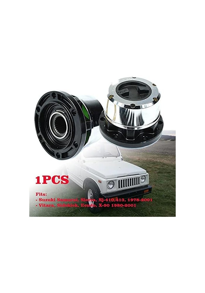 QASULER Manual Free Locking Hubs for Suzuki and Geo Tracker - Image 5