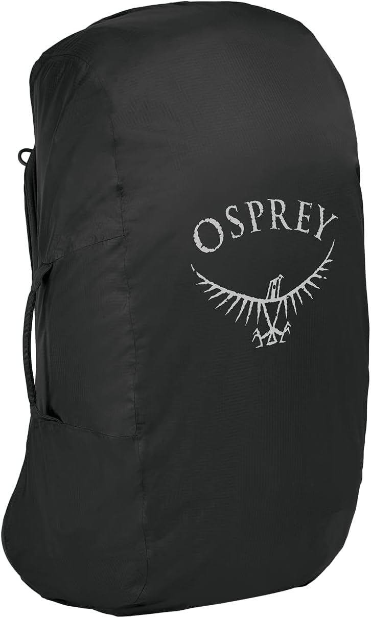 OSPREY غطاء سفر أوسبري إير كوفر كبير لحماية حقيبة الظهر - أسود - Image 1