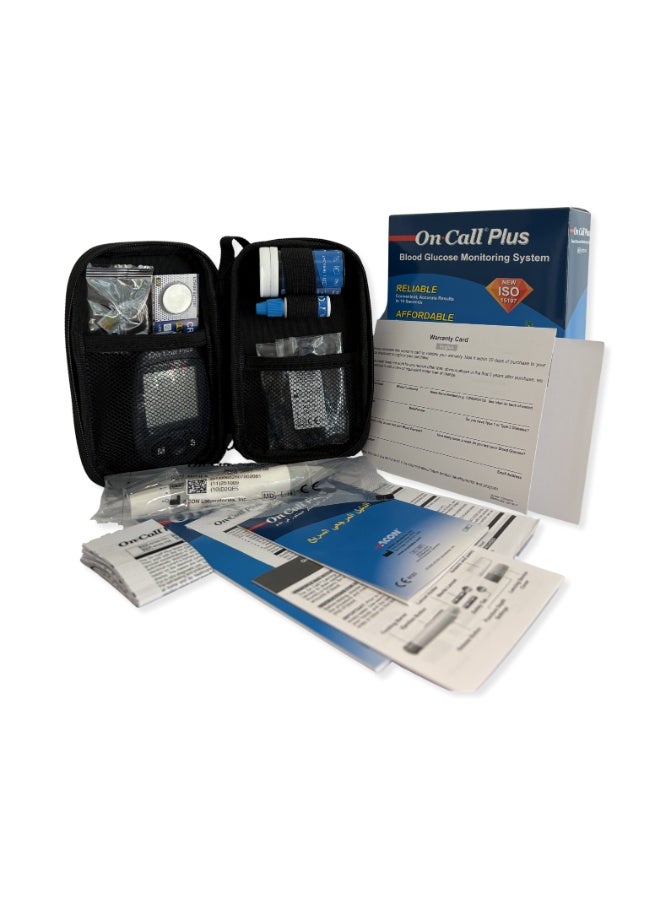 أون كول بلاس جهاز فحص السكر في الدم - Image 4