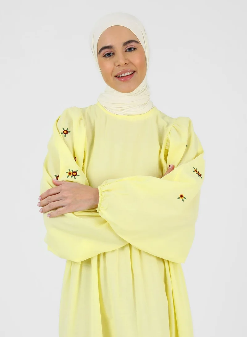 بنين من مودانيسا فستان مزين بأكمام بالون