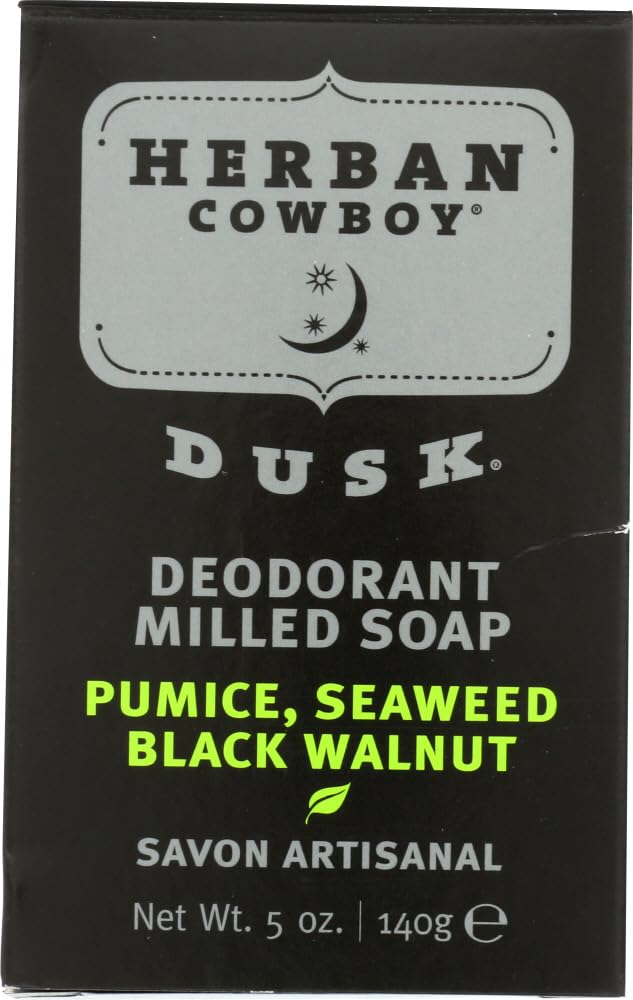 Herban Cowboy Milled Soap Dusk 5 OzPack of 4