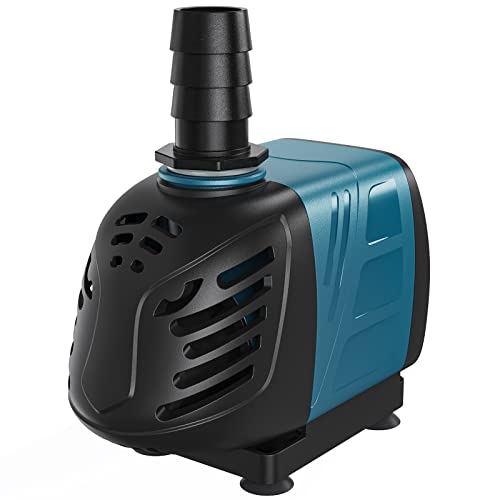 Uniclife Aquarium 400 GPH Submersible and Inline Water Pump 30W 6ft High Lift AC 120 V Quiet Adjustable Return Pump with 6 ft. Power Cord for Fish Tanks Pond Waterfalls Fountains Sumps and Gardens - Image 1