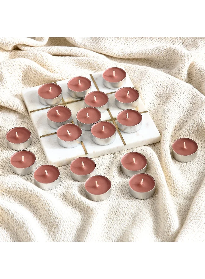 Home Box Bolsius 18-Piece Apple Cinnamon Scented Tealight Set - 260 gm