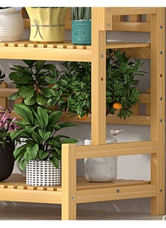 keke 2 -Tier Flower Pot Holder Rack with Hanging Rod  - Image 3