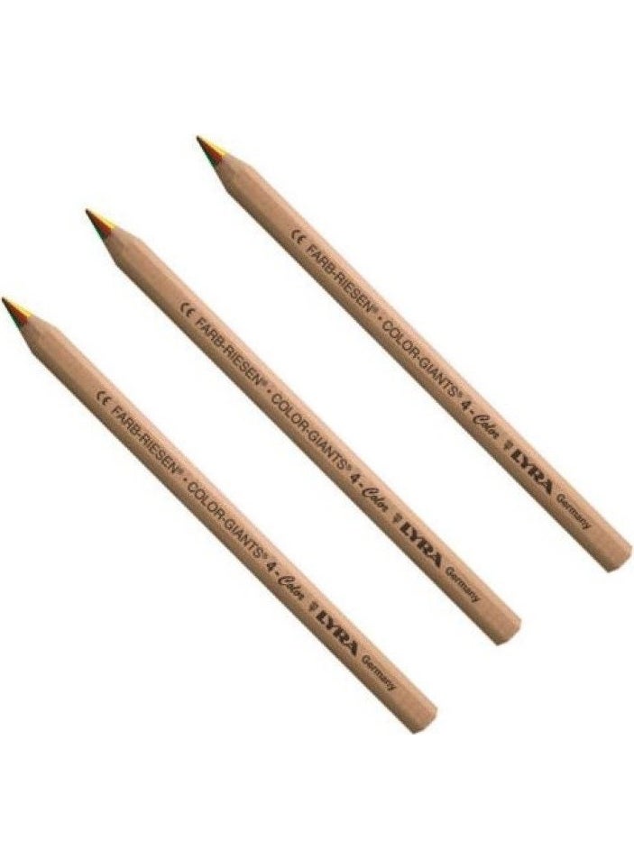 Lyra Color Giants Rainbow Pencil 3 Pack  - Image 1