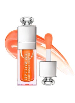 Gecomo GECOMO Moisturizing Lip OilNoSticky Lip Gloss Lip Balm Lip CareFruit Flavoured Lip Oil For Dry Lips Moisturizing Hydrating And Nourishing 004CORAL 02 OZ 
