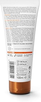 Calypso Shimmer Sun Lotion SPF50 Very High UVA UVB Protection Water Resistant Shimmering Sun Protection for Face and Body 100ml - Image 4