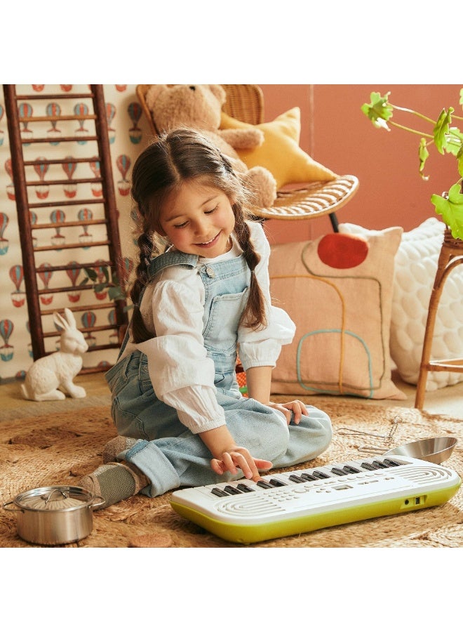 Casiotone Mini Keyboard SA-50 with Piano tones, White (32 Keys) - Image 2