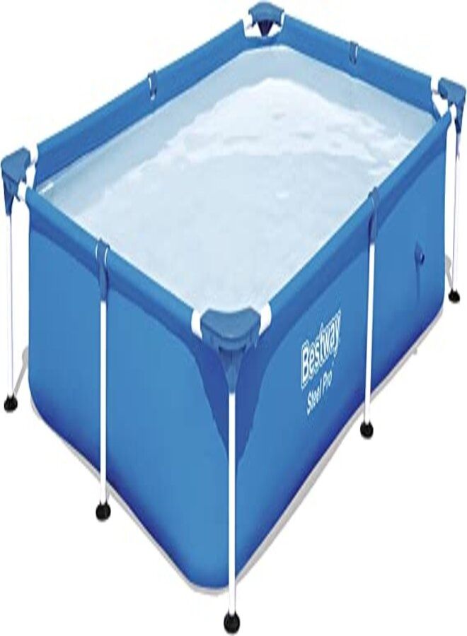 Inflatable Foldable Portable Rectangular Outdoor Swimming Pool For Summer Fun 22x36x103cm - Image 3