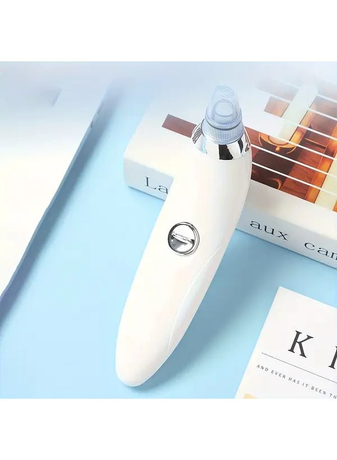 إزالة الرؤوس البيضاء جهاز تجميل محمول منظف مسام الوجه مع 4 فوهات لطيف وآمن للرجال والنساء - Image 1