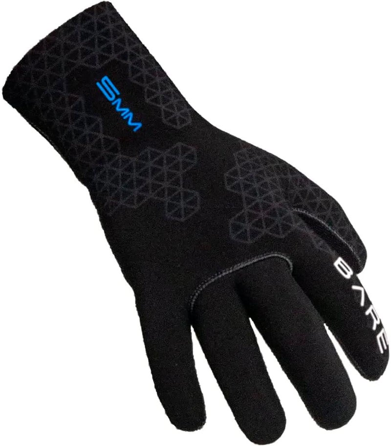 Bare 5mm S-Flex Gloves, Black - Image 4